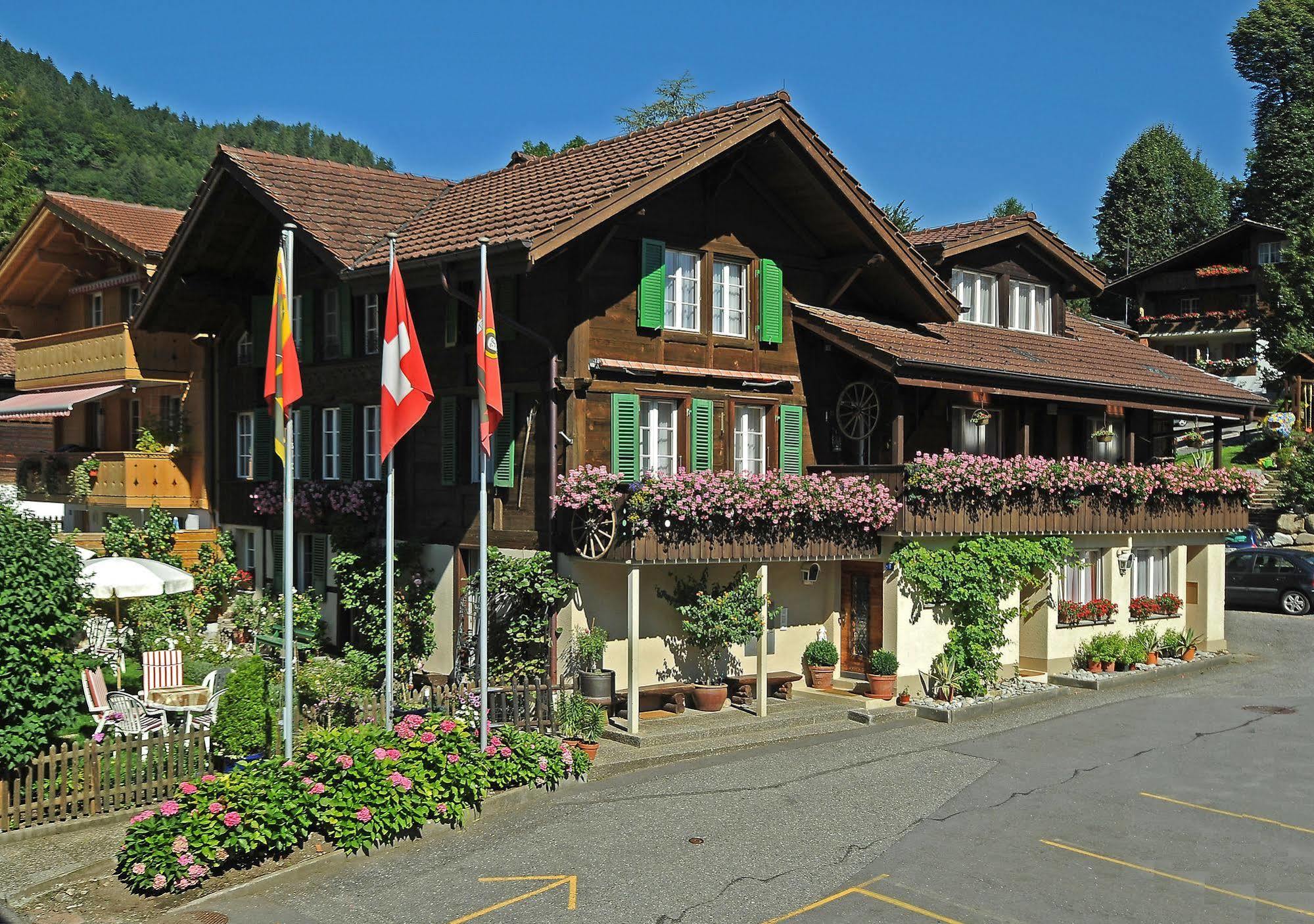 Alpenblick Hotel & Restaurant Wilderswil By Interlaken Экстерьер фото